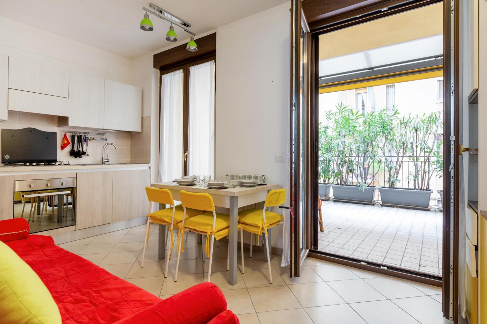 ミラノCorsica Huge Terrace Flatsアパートメント エクステリア 写真